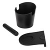 Coffee Knock Box Silicone Coffee Ground Dump Bin Container with