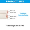 PATIKIL Pipe Insulation Foam Tube, Heat Preservation Insulated Foam Tubing