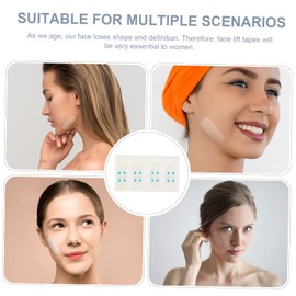 NOLITOY Face Tightening Patches 80pcs Breathable Face Lifting Tapes Portable Stickers for V-line Chin Lift