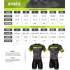 Sparx Mens Elite Aerosuit Triathlon Suit Mens Short Sleeve Tri