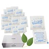 [200 Pack] Disposable Cutlery Set Moist Wet Sachet 200 Wipes,