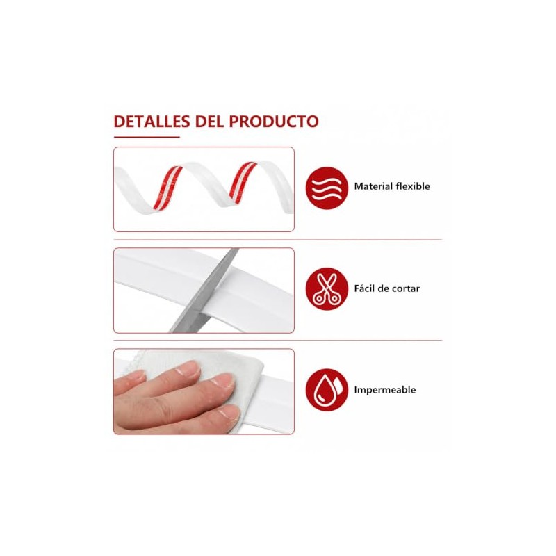 Canaletas para Cables Pared 10m,Protector de Cable PVC Autoadhesivo,Esconder Cables