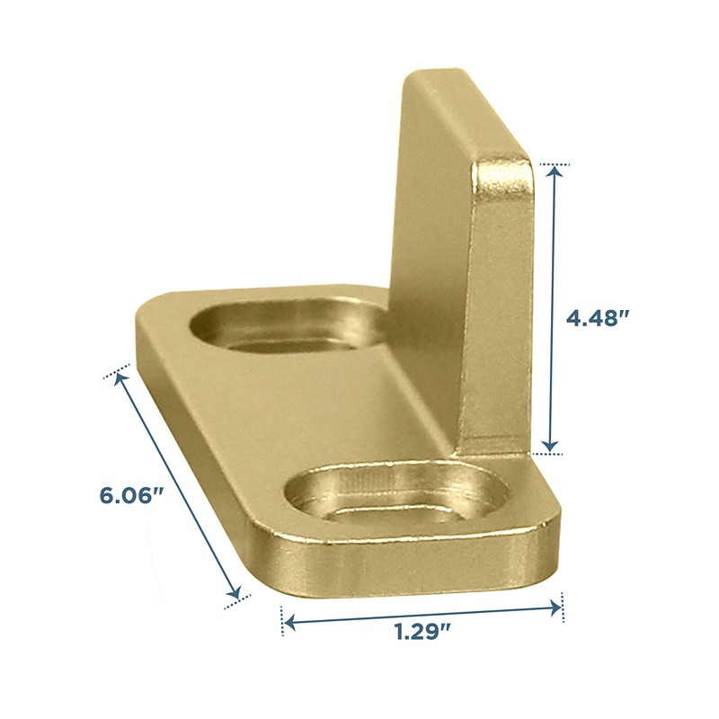 National Hardware N700-113 Interior Sliding Barn Door Hardware Double Floor