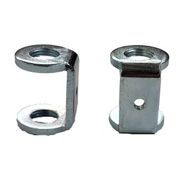 B&P Lamp® 1" Steel Hickey, 1/4F X 1/4F