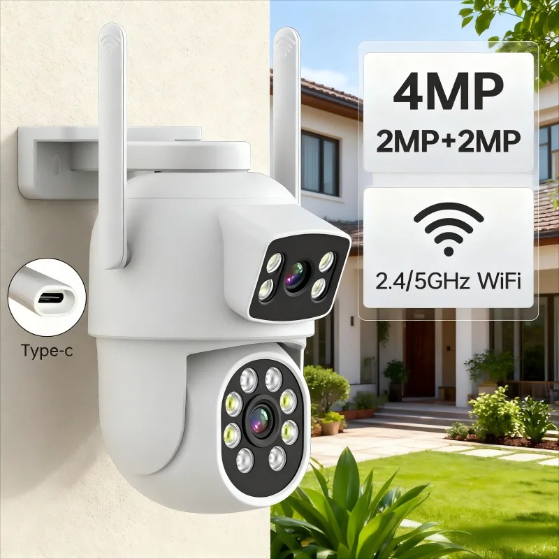 1080p Security Camera for Home Two Way Talk Wireless Ptz