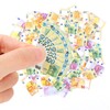400 Pieces Dollhouse Miniatures Scene Model Mini Euros Play Prop