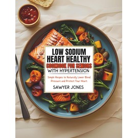LOW-SODIUM HEART-HEALTHY COOKBOOK FOR SENIORS WITH HYPERTENSION: Simple Recipes to Naturally Lower Blood Pressure and Protect Your Heart