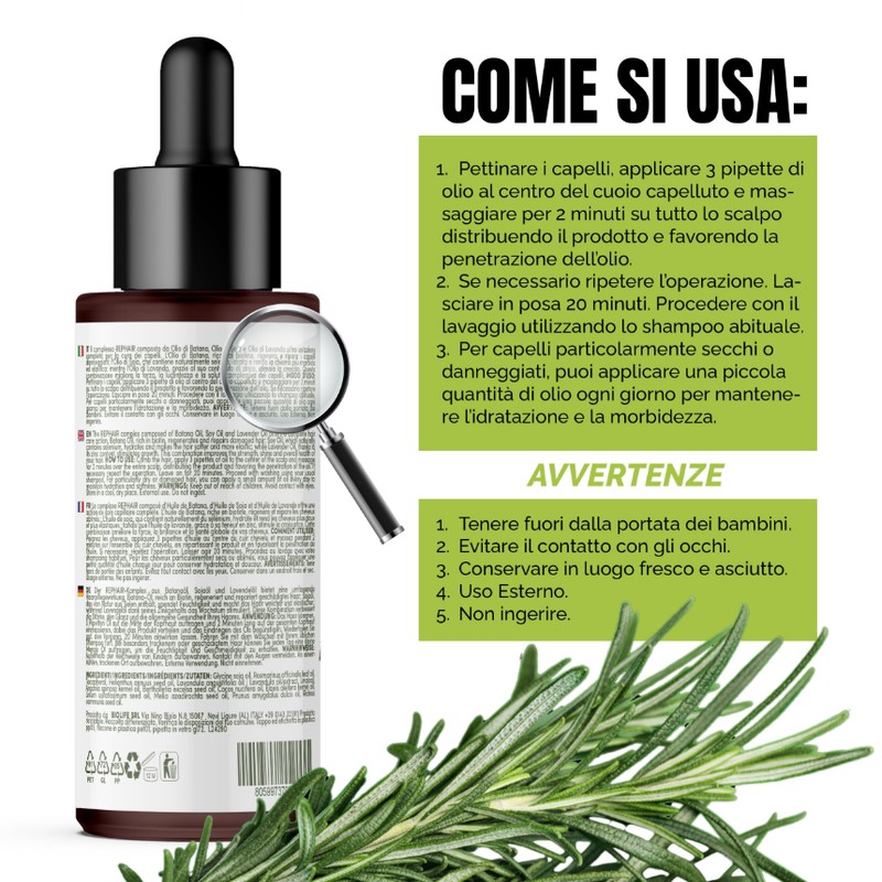 I Rimedi Dei Monaci Rephair Haaröl 100 ml – mit