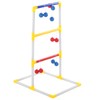 Portable Ladder Ball Toss Game Set Indoor Outdoor Patio Backyard