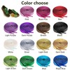 Olukssck 2 Pairs Flat Glitter Shiny Metallic Shoe Laces for