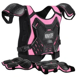 Kids Dirt Bike Gear - Youth Chest Protector Motocross Kids Motorcycle Gear Protective Riding Gear Body Armor Vest with Elbow Knee Guards Suit
