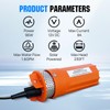 ECO-WORTHY 12V DC Submersible Well Water Pump with 10ft Cable,