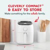 DASH Tasti-Crisp™ Electric Air Fryer Oven, 2.6 Qt., White –