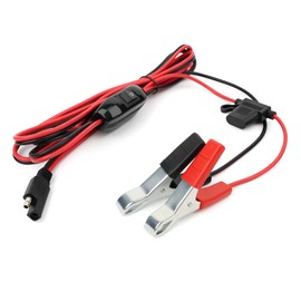 7771784 Wire Harness with On/Off Switch，3-5/8" x 6-5/8"Sprayer Parts, 8-Feet Lead Wire with Alligator Clips, Use On Lawn and Garden 12V Sprayers