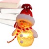 Christmas Decoration Light, LED Christmas Decor, Transparent Holiday Doll Christmas