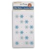 Snowflake Gem Stickers - Glitter & Rhinestone Christmas and Winter