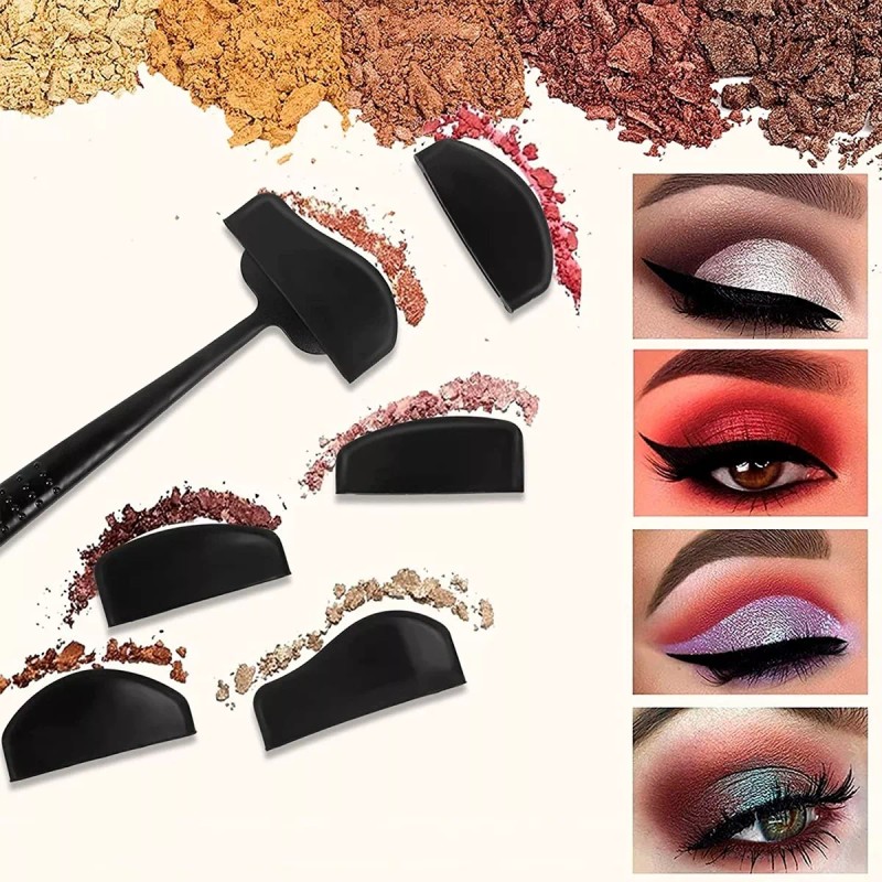 Universo en Linea Plantilla Sombra Popular Silicona Sombra De Ojos