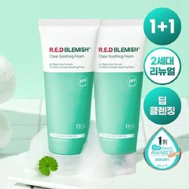 Dr.G Mildly Acidic Red Blemish Clear Soothing Foam Project (150ml+150ml) / 닥터지 약산성 레드 블레미쉬 클리어 수딩 폼 기획 (150ml+150ml)