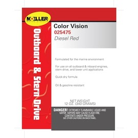 Color Vision Paint Color: Diesel Red