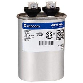 97F9003 - 12.5 uf MFD 370 Volt VAC - GE Oval Run Capacitor Upgrade