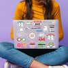 A4 Sticker Sheet ADHD Vinyl Stickers - Celebrate Neurodiversity Autistic
