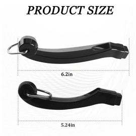 GEAIN P08-031 Saucepan Handle Short Replacement & P08-033 Fry Saucepan Handle Fits for Farberware Pots and Pans, Short & Long Replacement Handles for pots and Pans Combo Pack