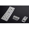 Casepec SB-ASP-90NV3 Aluminum Sports Pedal & Footrest, 3-Piece Set, 90 Series, Noah Voxy, Silk Blaze, KSPEC, Easy Installation, Aluminum, No Tools Required, Interior Supplies, Custom Accessories,