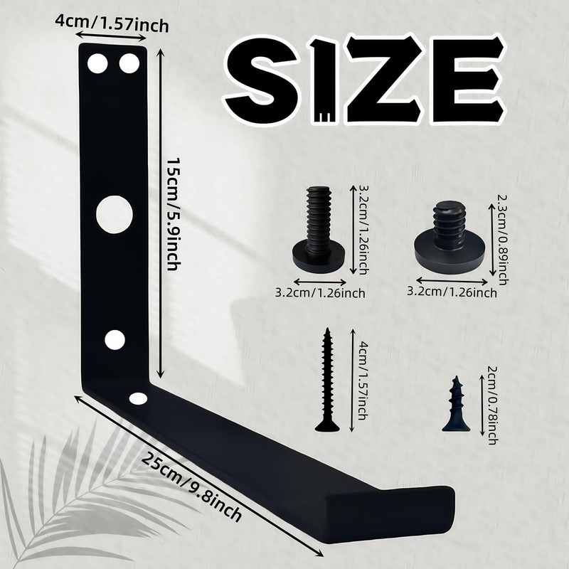 Shelf Brackets for Suncast Sheds,Iron Shelf Accessory Outdoor Sheds Storage,with