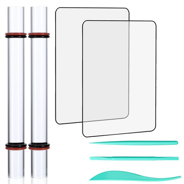 TXMLXY 7 Piece Polymer Clay DIY Tool Set,with Thickness Rings