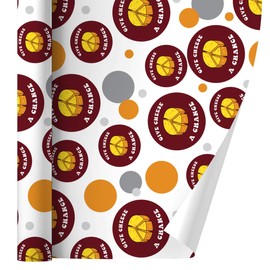GRAPHICS & MORE Give Cheese a Chance Peace Symbol Funny Humor Gift Wrap Wrapping Paper Roll