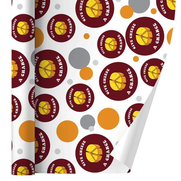 GRAPHICS & MORE Give Cheese a Chance Peace Symbol Funny