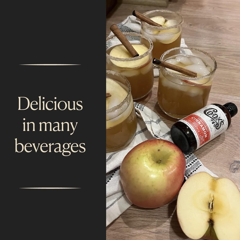 Cook's Pure Cinnamon Extract Made From Fine Ceylon Cinnamon, Premium