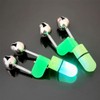 CuteHairy 30pcs LED Night Fishing Rod Bait Alarm Bell, LED