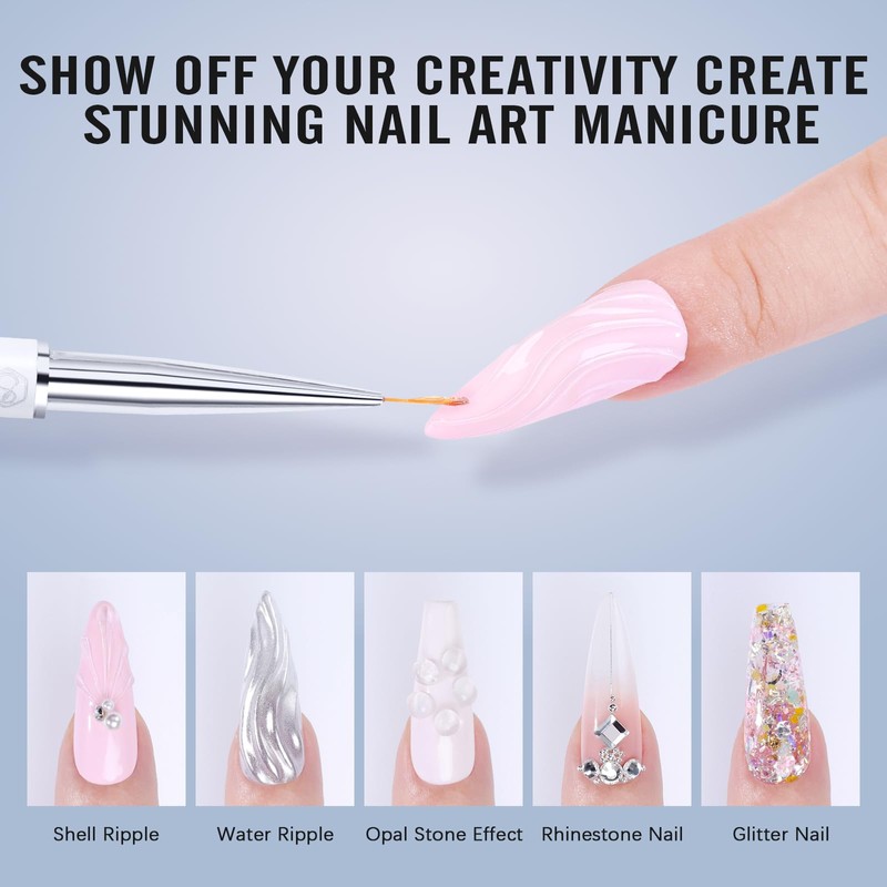 Clear Builder Gel for Nails: Sweet Trend 10 in 1