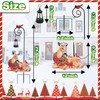 Guangxie Deer Garden Metal Stake with Solar Light, Outdoor Solar