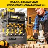 GEEKBEE Power Tool Organizer Wall Mount, 3 Layer Power Tool