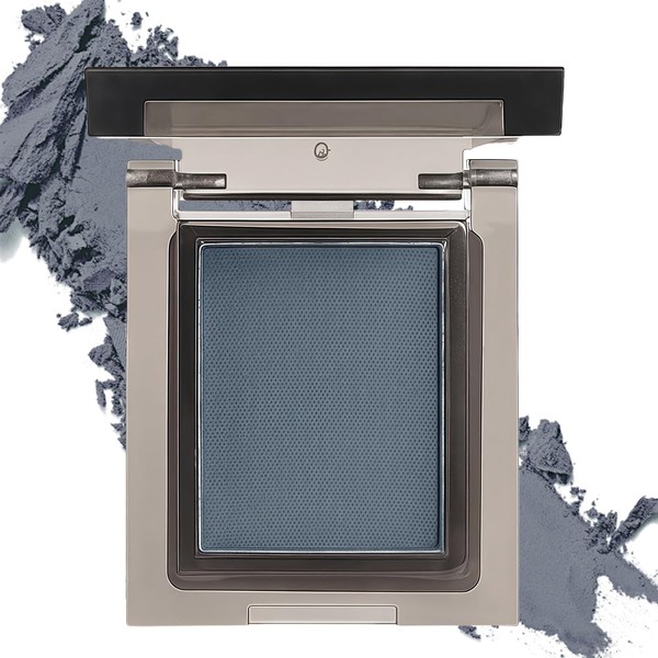 Matte Nude Blue-gray Eyeshadow - High Pigment, Intense Monochrome Buxom