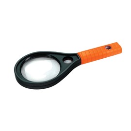 SE MD2538 7" Dual-Power 3x and 6.5x Handheld Magnifier with Compass