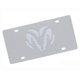 Eurosport Daytona Logo License Plate for Dodge Ram (Chrome)