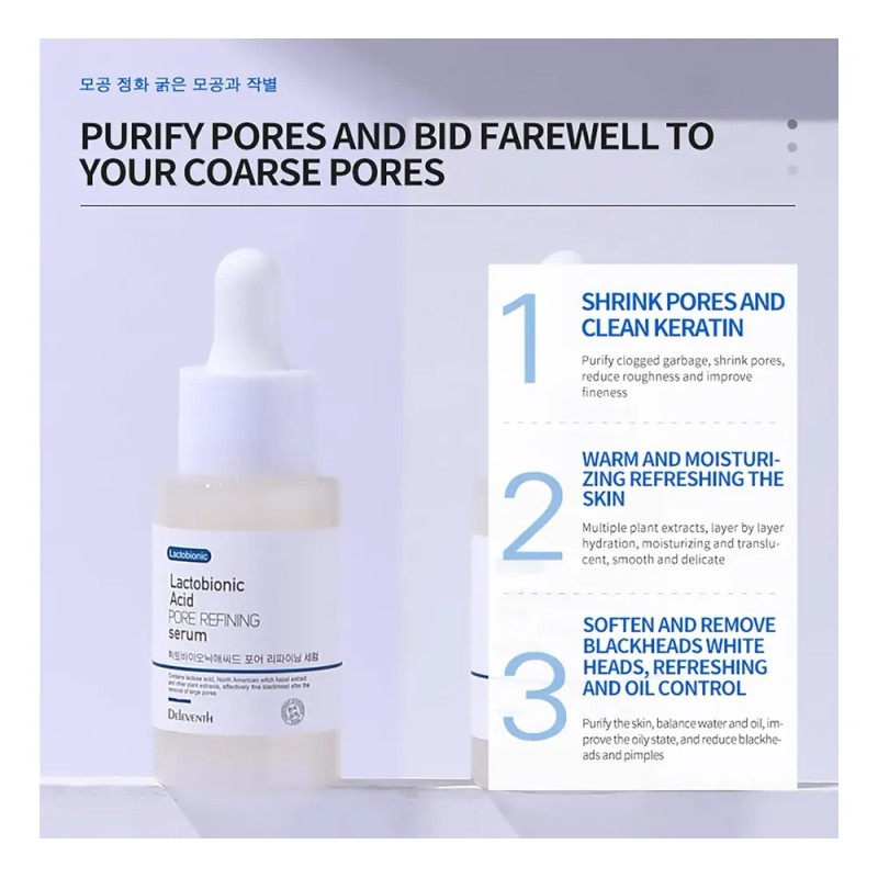 Sérum Facial Con Ácido Lactobiónico De La Marca Coreana Dele