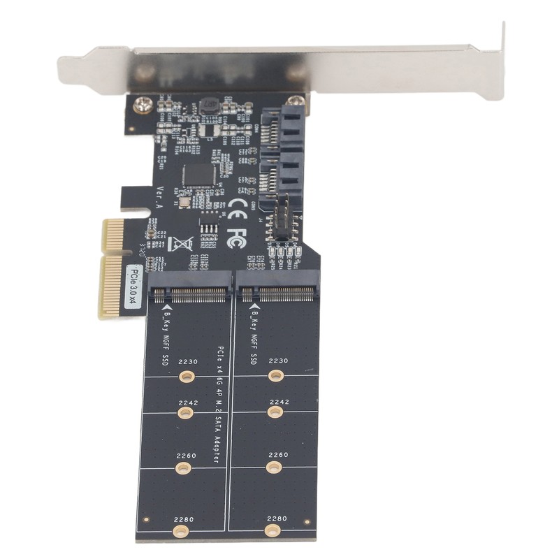 PCIE 3.0 to SATA 3 M.2 Adapter Card High Speed