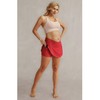 Maternity Tennis Golf Skorts Built-in Shorts with Pockets Cross Waist