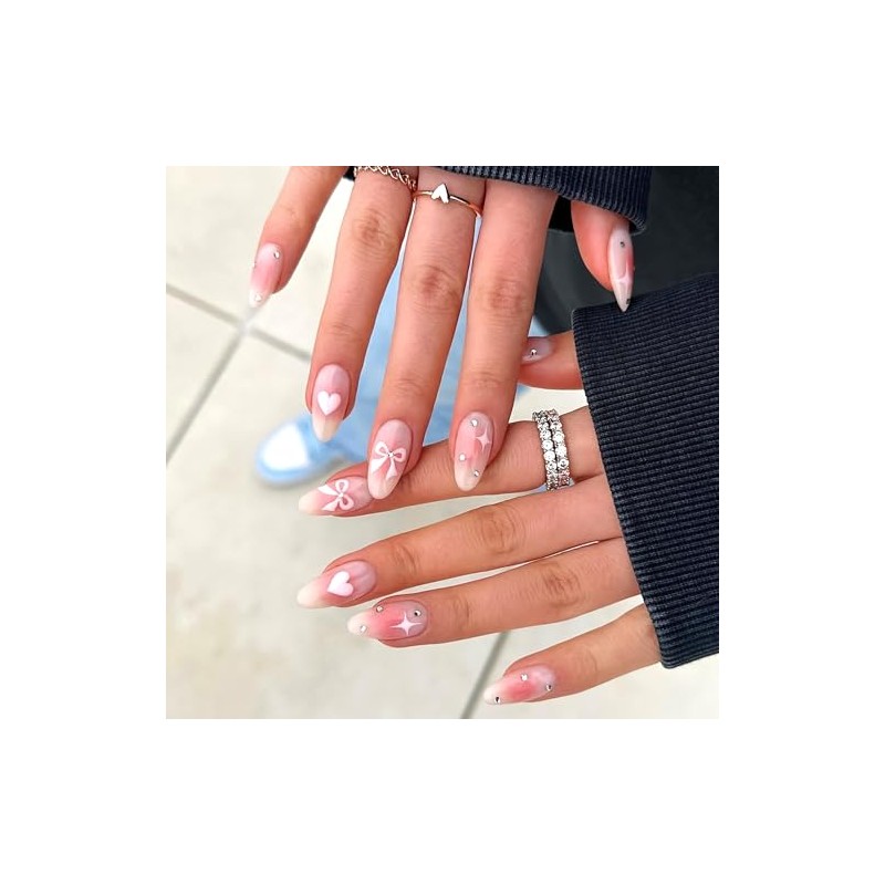 Paquetes de 6 (144 piezas) | Uñas postizas reutilizables |