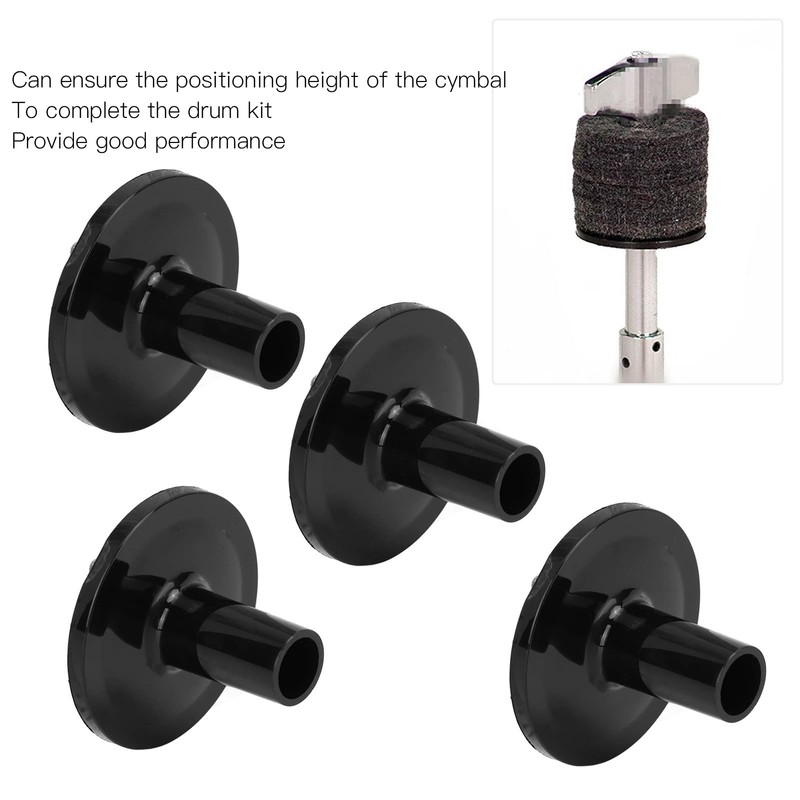 Cymbal Sleeves, Pack of 15 Drum Cymbal Stand Sleeves, Plastic
