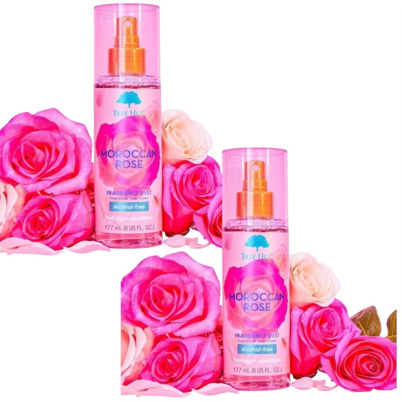 Tree Hut Moroccan Rose Fragrance Mist Body Spray Women Men