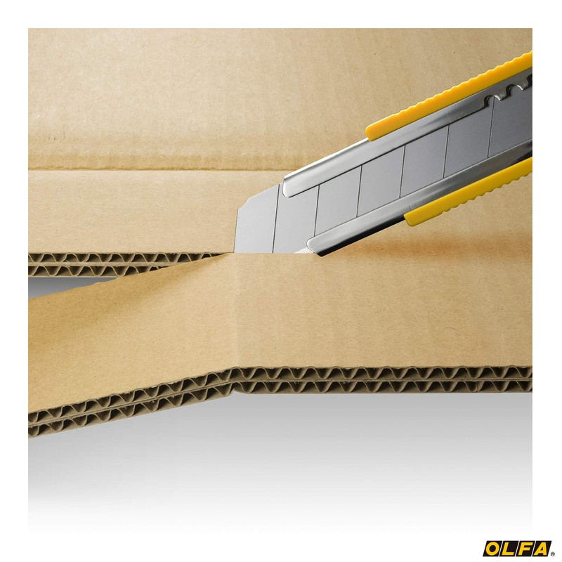 Olfa 203BSY Utility Cutter Medium Thick Yellow