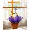 LJY 10-Pack Polished Metal Clip Type Hanging Hooks, Holds up