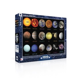 New York Puzzle Company - NASA The Solar System - 1000 Piece Jigsaw Puzzle for Adults