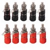 bnafes 4mm Banana Plugs Sockets for Arduino (5 Pair)
