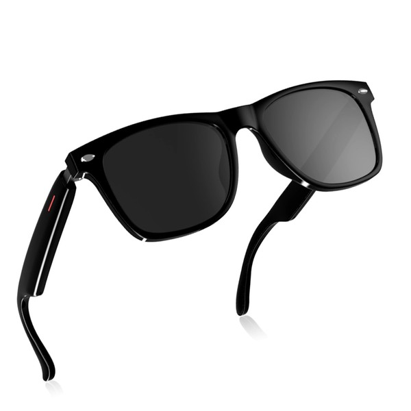 GenXenon Smart Glasses,Bluetooth Sunglasses for Men Women,Remote Shooting,Magnetic Charging,Voice Assistant,Open
